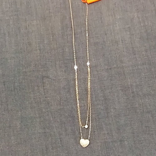 Silver 925 double necklace Folli Follie new with tags