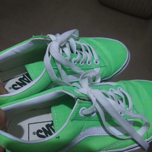 Vans size 36 used in unique color