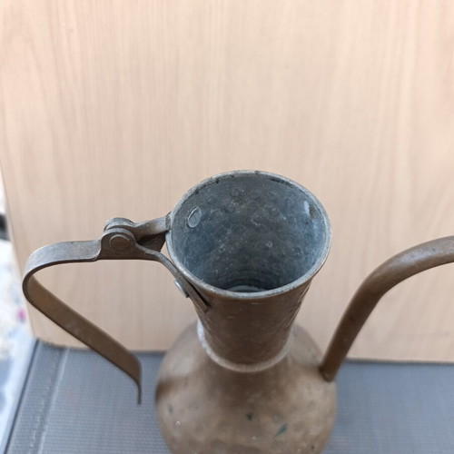 Vintage copper handmade Epirus gioumi used, decorative