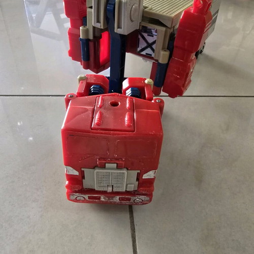 Transformers Optimus Prime used with missing parts