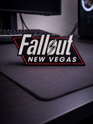 Fallout New Vegas Logo new 3D printed