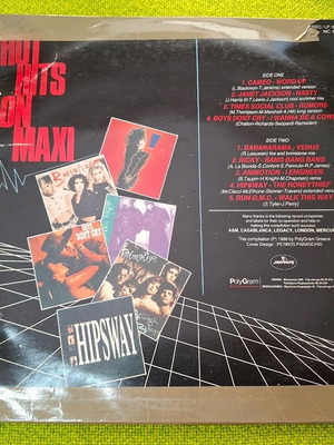 Hot Hits On Maxi LP μεταχειρισμένο, R&B Soul Various Artists