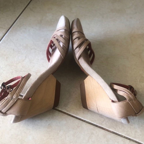 Camper women's shoes used, sandals platforms size 38