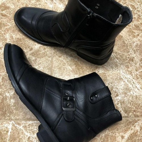 Il Mondo boots used, black leather, size 42