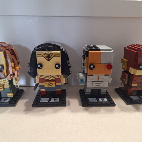 Lego Brick Headz DC used assembled set without instructions