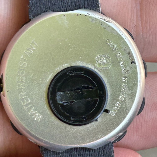Flik Flak wristwatch used with fingerprint design by Swatch