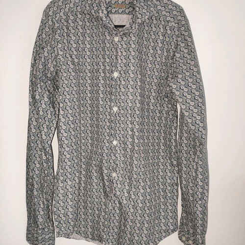 Rumford shirt used, size S, slim fit, multicolor