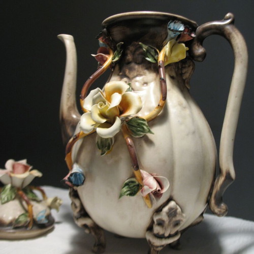 Vintage Italian Handmade Coffee Pot from the 80s like new