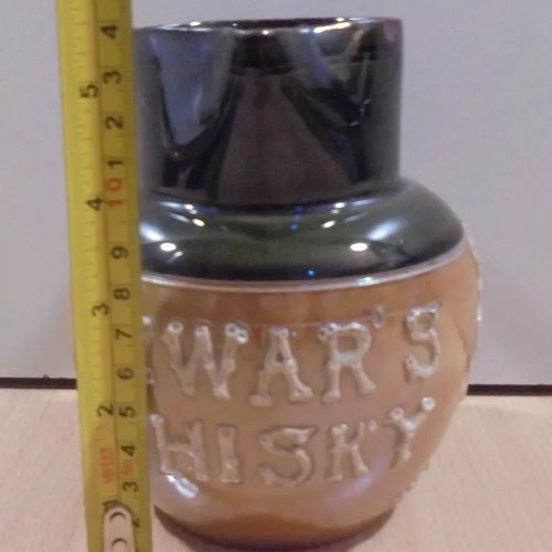 Dewar's Scotch Whisky Royal Doulton old advertising ceramic jug