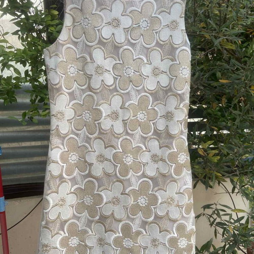 Yumi lace dress new, beige, size M