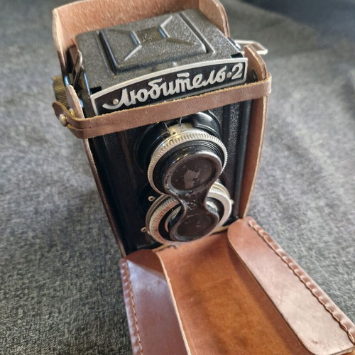 Liubitel 2 USSR camera from the 50s, used