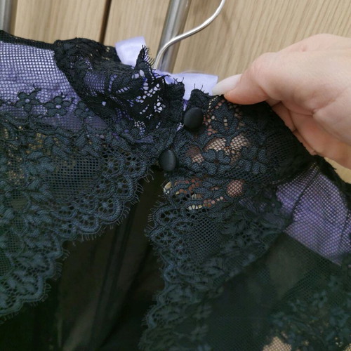 Hunkemoller Daisy Lace Bralette new, black with padding