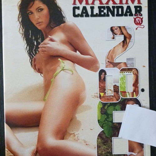 Miss Maxim Calendar 2007 magazine with Miss Greece Yiota Kourakou