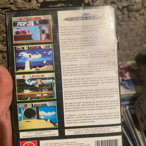 Cool Spot Sega Mega Drive game used