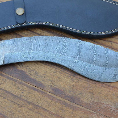 Custom Made Vintage Damascus Collectable Hunting Knife from The Eagle Collect 5747