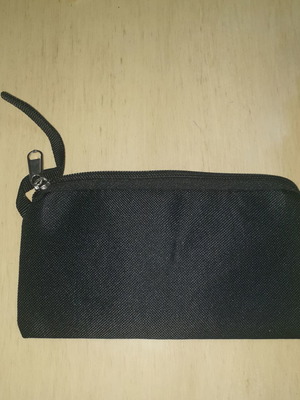Toiletry bag new black, soft and lightweight