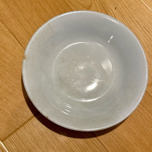 Retro plates used, set of 2, Chalkis Hellas Iron Stone