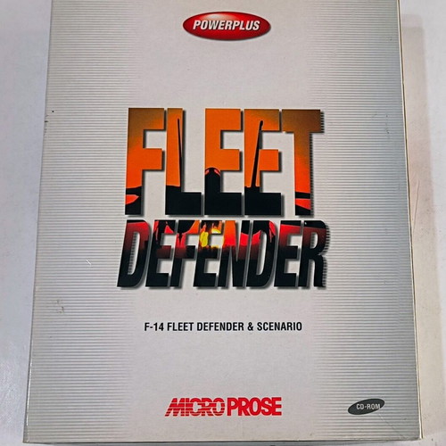 Fleet Defender PC game like new, simulation, Microprose