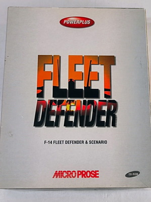 Fleet Defender PC game like new, simulation, Microprose