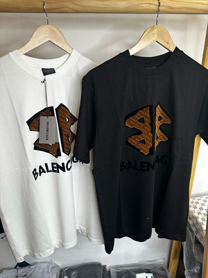 Balenciaga Unisex T-shirt new, white and black