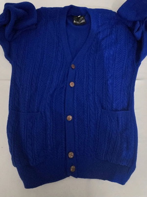 Americanino cardigan like new, 100% cotton, blue, size M