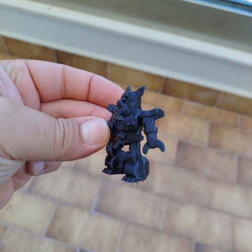 Beast Rhinoceros black print figure new