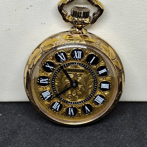 Indica women's pocket watch pendant vintage new old stock