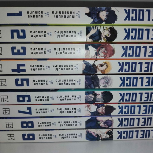 Blue Lock manga volumes 1-9, English