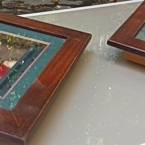 3D art frames like new, set of 2