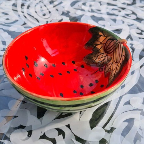 Ceramic Watermelon Bowl
