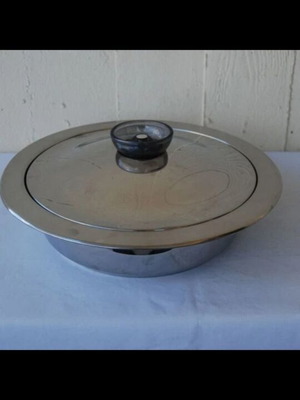 Μαγειρικό σκεύος Kuhn Rikon inox 18/10 22cm σαν καινούργιο