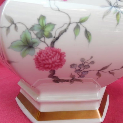 Seltmann Weiden Bavaria Royal China porcelain vase used, 1950s