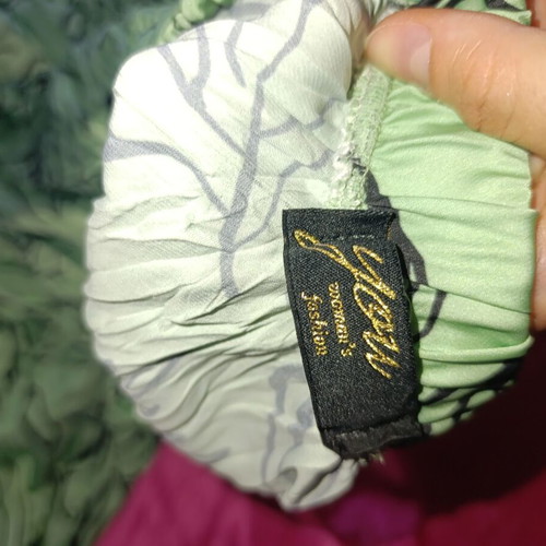 Summer skirt new, waist 30, mint and black color
