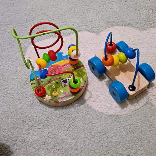 Baby toys pack used with 2 fine motor skill toys
