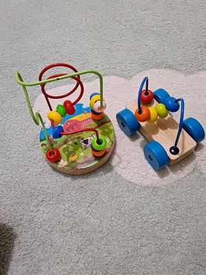 Baby toys pack used with 2 fine motor skill toys