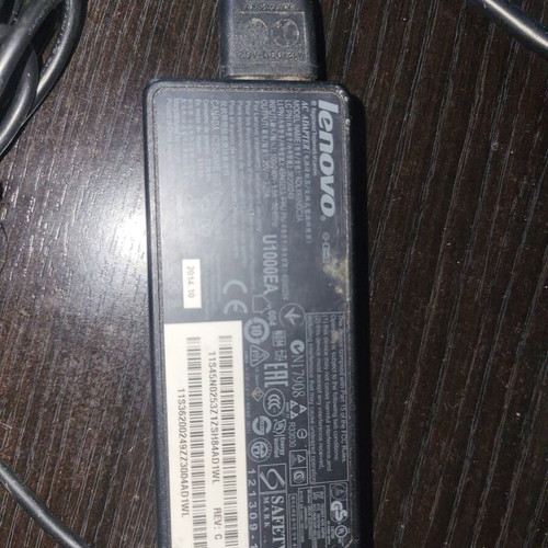 Lenovo U1000EA laptop charger like new with USB-like port 20V 3.25A