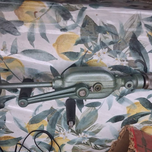Hand Drill Bohrmaschine derby vintage, used with original box