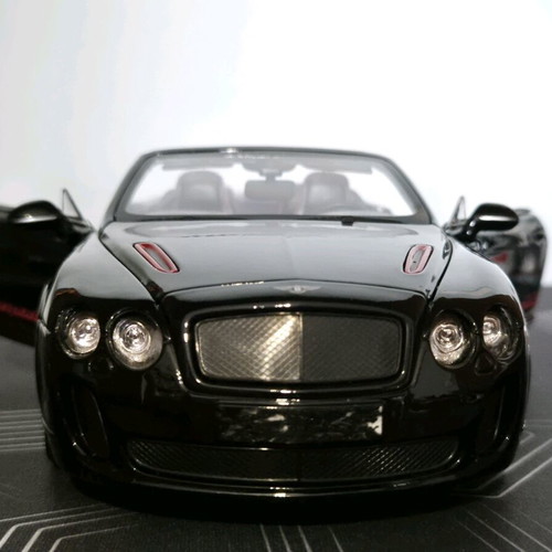 Bentley Continental Supersport Convertible 1:18 new black metallic