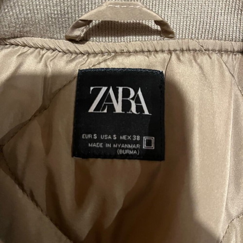 Zara men's outerwear beige like new, size S
