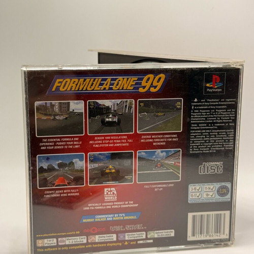 Formula One 99 PlayStation PS1 used game