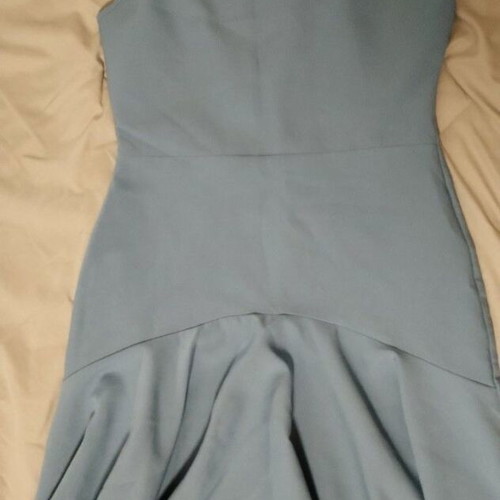 Blue knee-length dress like new, Trendyol, size S