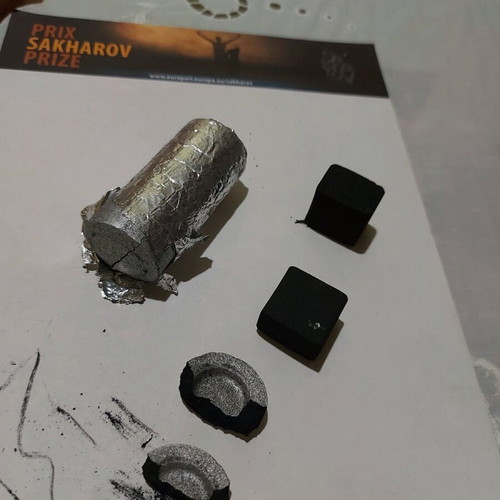 Graphite like new, pack of 10 pieces