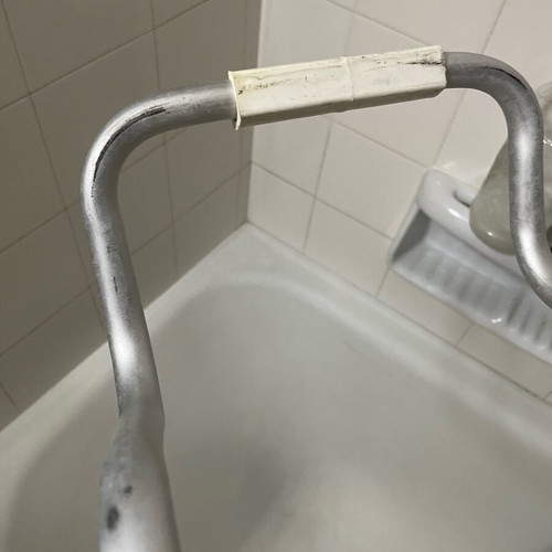 Adjustable bath safety seat like new, German made