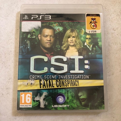 CSI PlayStation 3 English used game