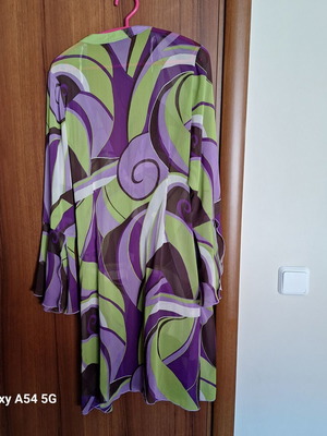 Tunic comfortable with waist tie, size M
