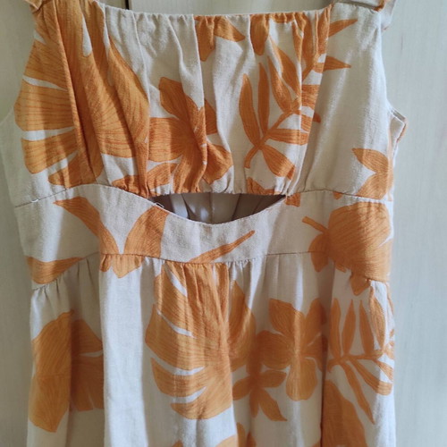 Zara dress, orange, size 134 cm, age 9