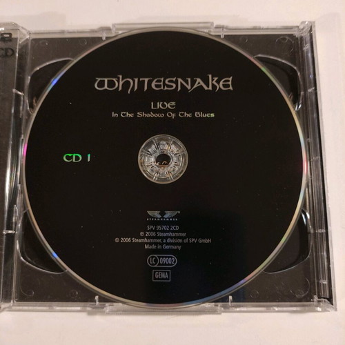 Whitesnake In The Shadow Of The Blues Live double CD used