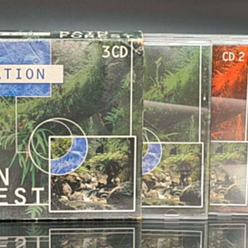 Relaxation music and sounds with rain and sea on 6 CDs like new