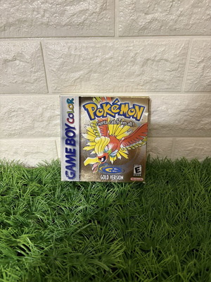 Pokémon Gold Game Boy Color used with box and manual