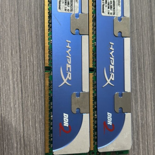 Kingston HyperX DDR2 2GB (2x1GB) 800MHz RAM kit